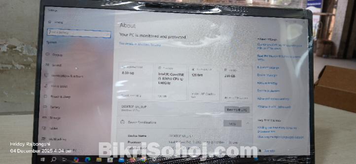 Core i5 8th Gen| 8 GB Ram | Hp Used But New.